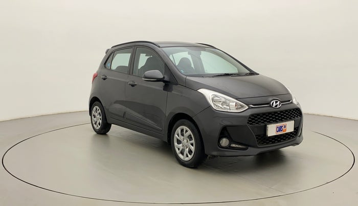 2019 Hyundai Grand i10 SPORTZ 1.2 KAPPA VTVT, Petrol, Manual, 20,335 km, Right Front Diagonal