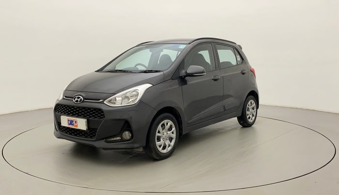 2019 Hyundai Grand i10 SPORTZ 1.2 KAPPA VTVT, Petrol, Manual, 20,335 km, Left Front Diagonal