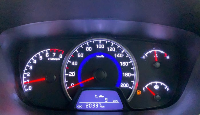 2019 Hyundai Grand i10 SPORTZ 1.2 KAPPA VTVT, Petrol, Manual, 20,335 km, Odometer Image