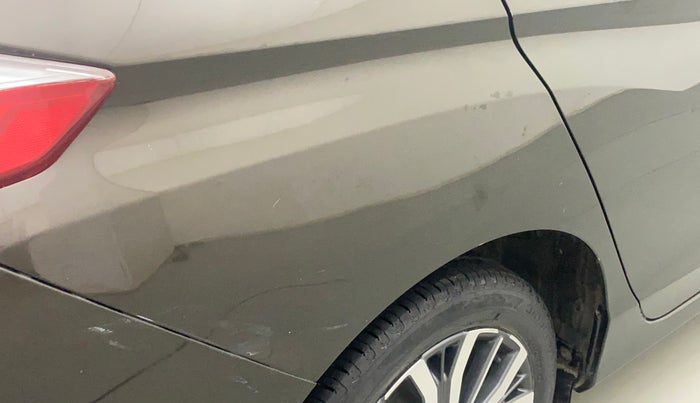 2017 Honda City 1.5L I-VTEC ZX CVT, Petrol, Automatic, 28,770 km, Right quarter panel - Slightly dented