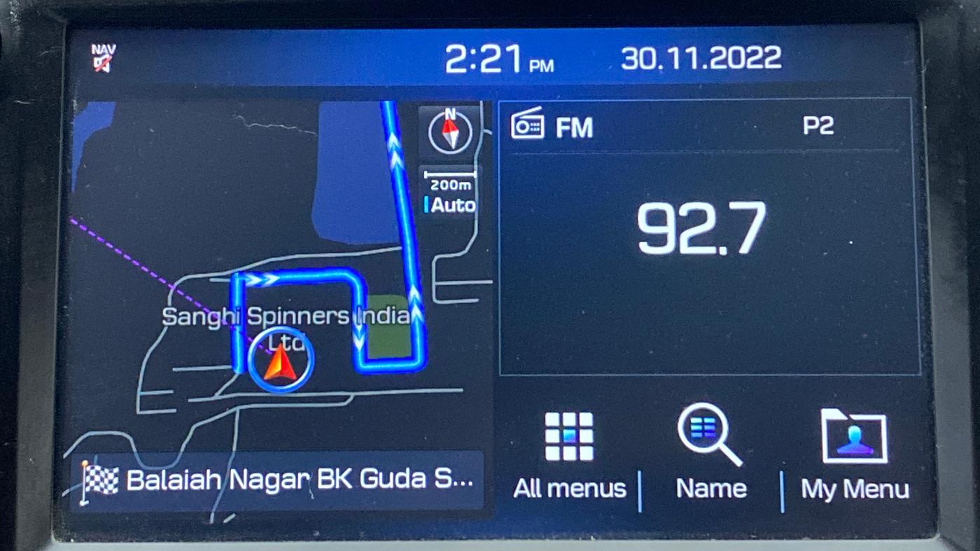 2018 Hyundai Creta 1.6 VTVT SX AUTO, Petrol, Automatic, 41,859 km, Touchscreen Infotainment System