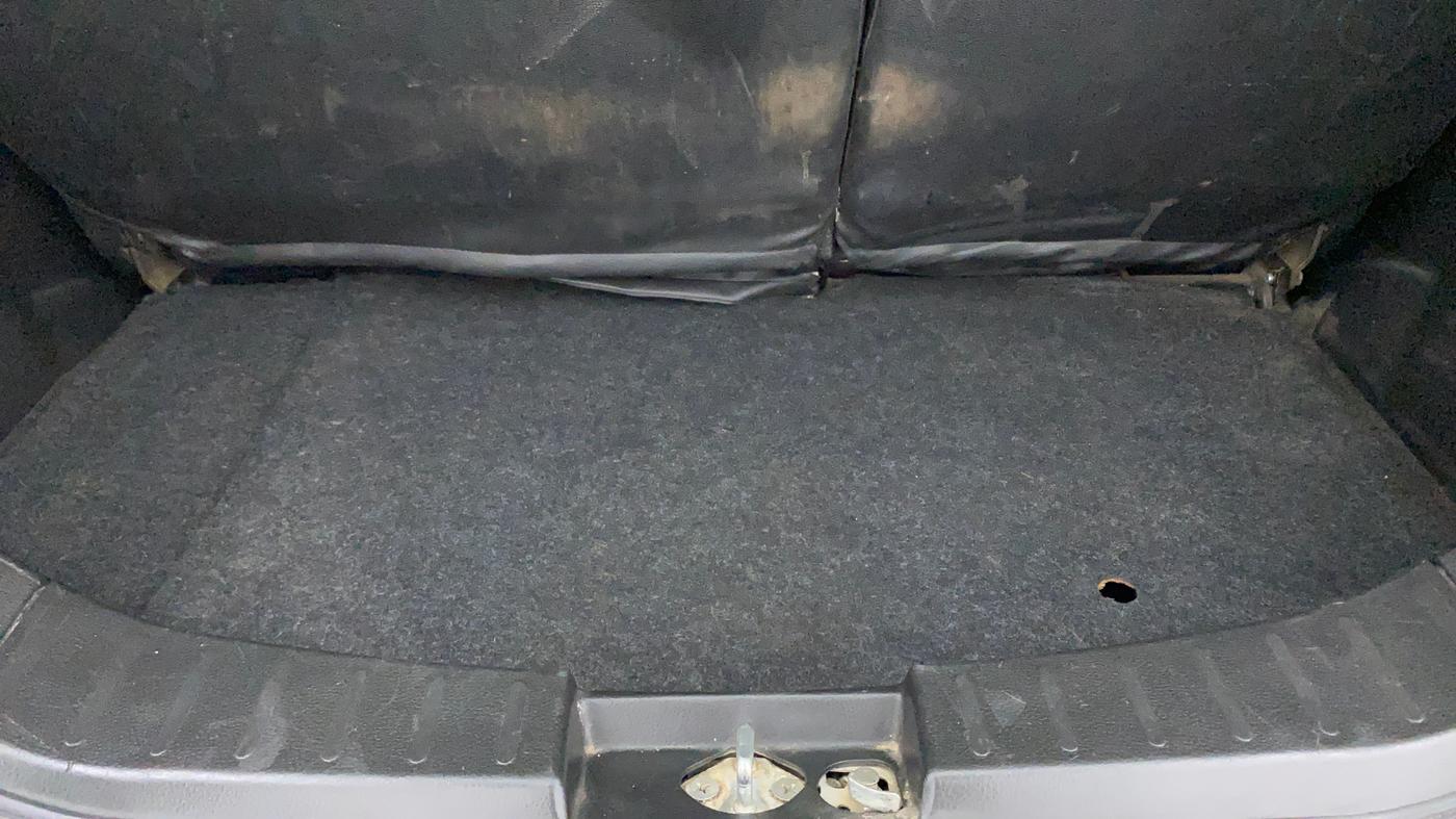 2016 Maruti Wagon R 1.0 VXI, Petrol, Manual, 77,225 km, Boot Inside