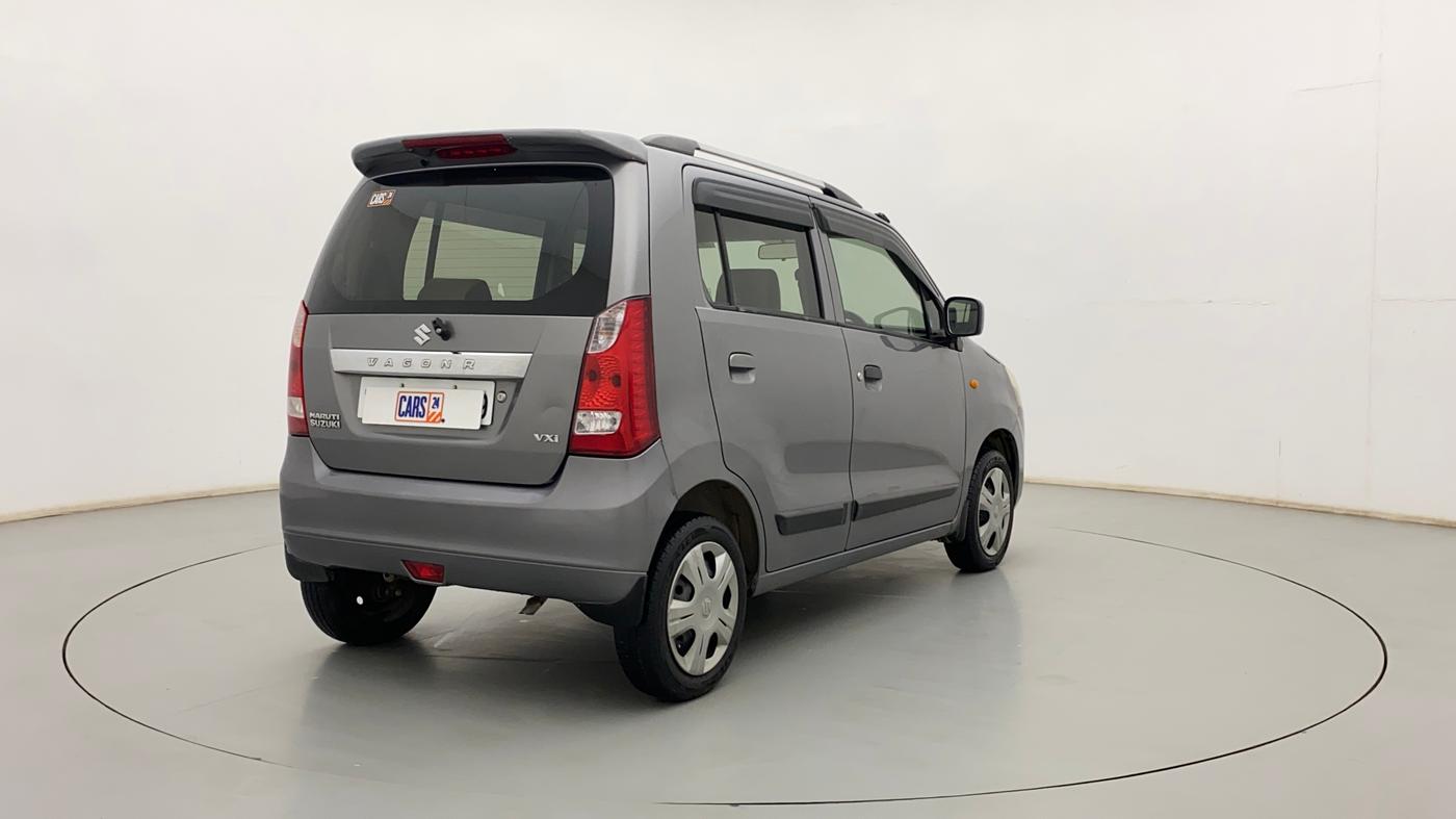 2016 Maruti Wagon R 1.0 VXI, Petrol, Manual, 77,225 km, Right Back Diagonal