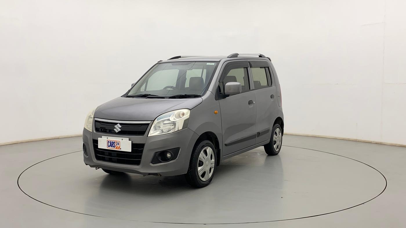 2016 Maruti Wagon R 1.0 VXI, Petrol, Manual, 77,225 km, Left Front Diagonal