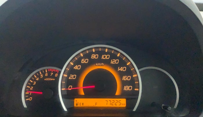 2016 Maruti Wagon R 1.0 VXI, Petrol, Manual, 77,225 km, Odometer Image