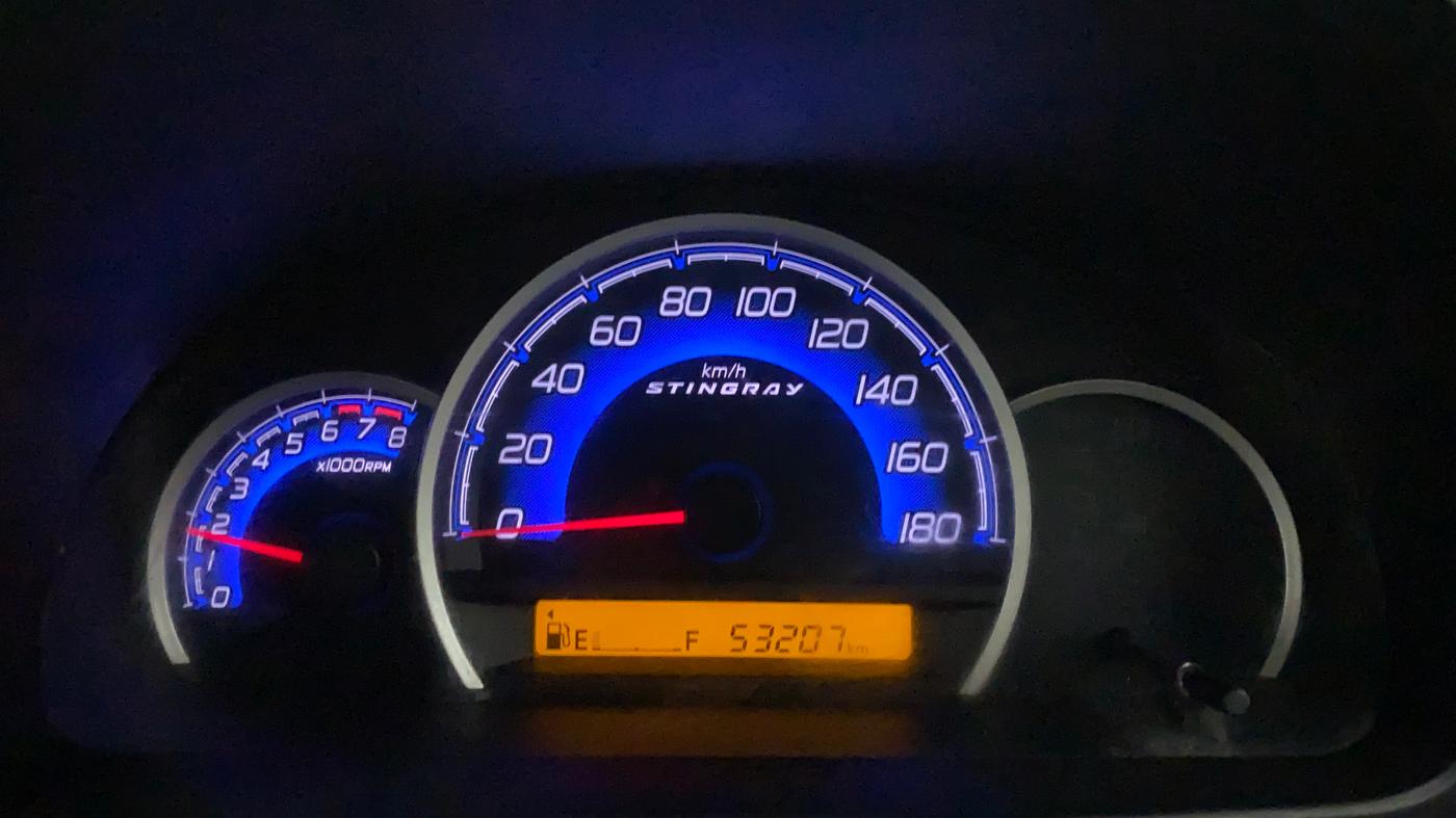 2014 Maruti Wagon R Stingray VXI, Petrol, Manual, 53,269 km, Odometer Image
