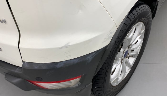 2017 Ford Ecosport TITANIUM 1.5L DIESEL, Diesel, Manual, 79,668 km, Rear bumper - Minor scratches