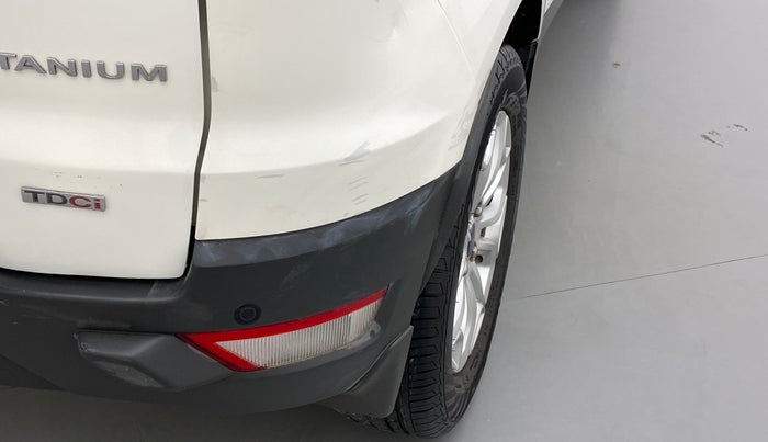 2017 Ford Ecosport TITANIUM 1.5L DIESEL, Diesel, Manual, 79,668 km, Rear bumper - Slightly dented