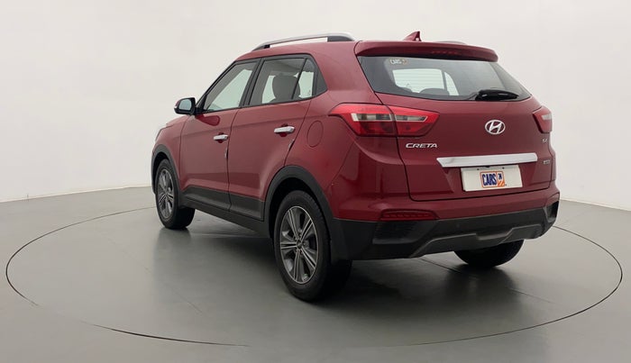 2017 Hyundai Creta SX PLUS AT 1.6 PETROL, Petrol, Automatic, 46,257 km, Left Back Diagonal