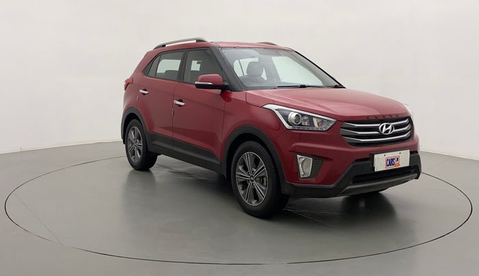 2017 Hyundai Creta SX PLUS AT 1.6 PETROL, Petrol, Automatic, 46,257 km, Right Front Diagonal