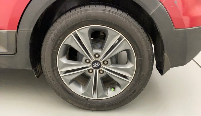 2017 Hyundai Creta SX PLUS AT 1.6 PETROL, Petrol, Automatic, 46,257 km, Left Rear Wheel