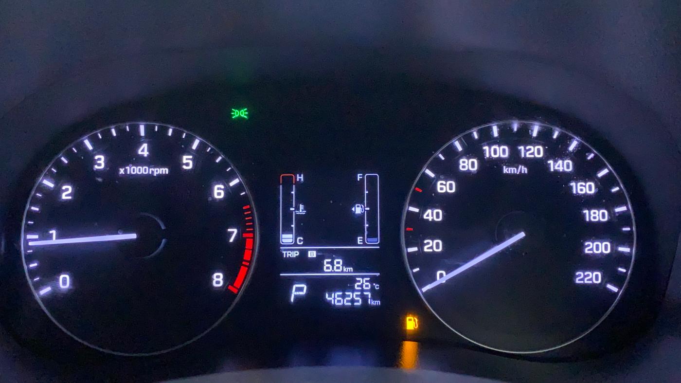 2017 Hyundai Creta SX PLUS AT 1.6 PETROL, Petrol, Automatic, 46,257 km, Odometer Image