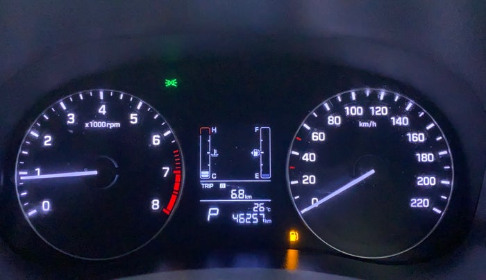 2017 Hyundai Creta SX PLUS AT 1.6 PETROL, Petrol, Automatic, 46,257 km, Odometer Image