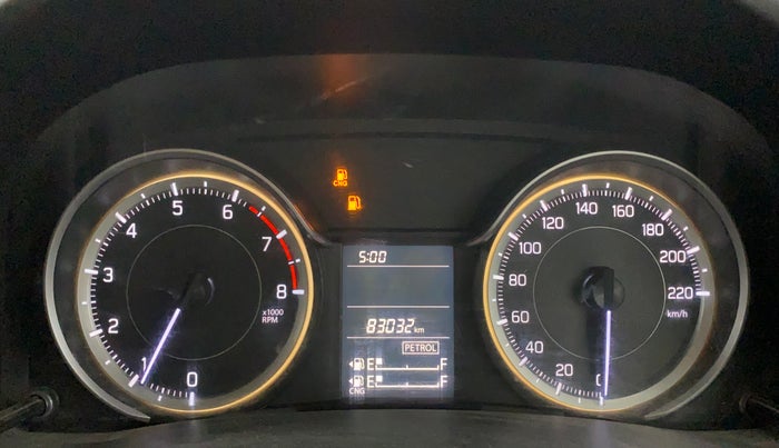 2020 Maruti Ertiga VXI CNG, CNG, Manual, 83,018 km, Odometer Image