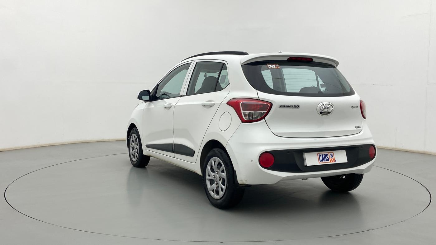2020 Hyundai Grand i10 SPORTZ 1.2 KAPPA VTVT, Petrol, Manual, 73,680 km, Left Back Diagonal