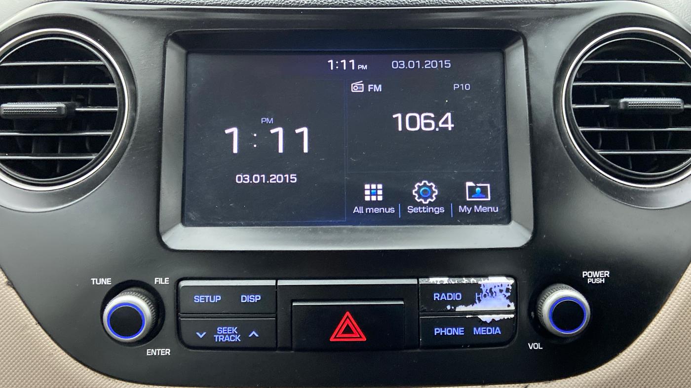 2020 Hyundai Grand i10 SPORTZ 1.2 KAPPA VTVT, Petrol, Manual, 73,680 km, Infotainment System