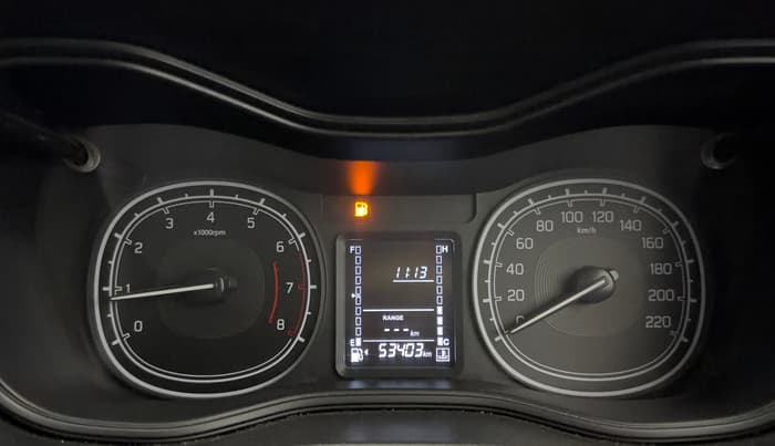 2020 Maruti Vitara Brezza VXI, Petrol, Manual, 53,395 km, Odometer Image