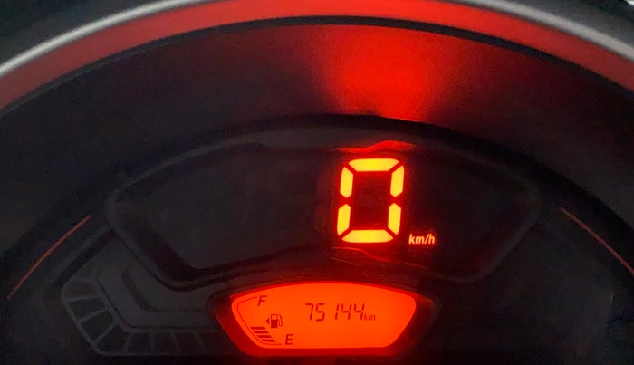 2020 Maruti S PRESSO VXI PLUS, Petrol, Manual, 75,258 km, Odometer Image