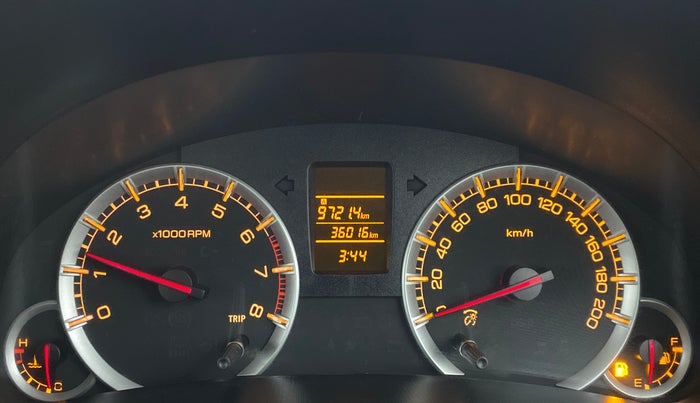 2014 Maruti Swift VXI D, Petrol, Manual, 36,016 km, Odometer Image
