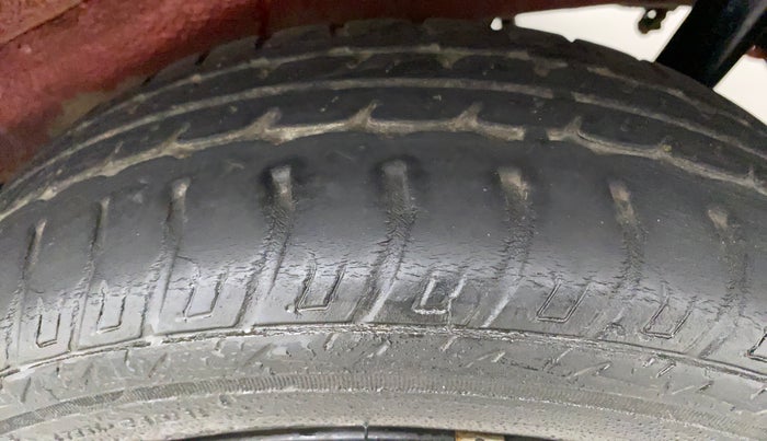 2016 Maruti Wagon R 1.0 VXI AMT, Petrol, Automatic, 23,600 km, Left Rear Tyre Tread