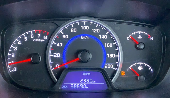 2017 Hyundai Grand i10 Sportz(O) 1.2 MT, Petrol, Manual, 38,870 km, Odometer Image
