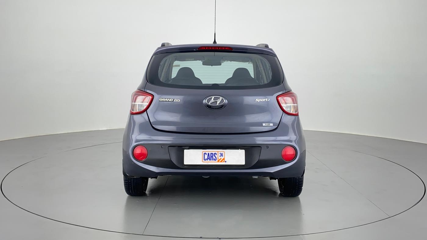 2017 Hyundai Grand i10 Sportz(O) 1.2 MT, Petrol, Manual, 38,870 km, Back/Rear