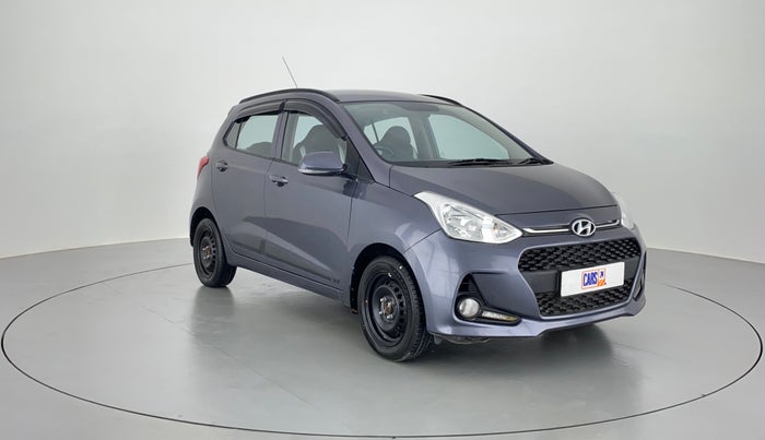 2017 Hyundai Grand i10 Sportz(O) 1.2 MT, Petrol, Manual, 38,870 km, Right Front Diagonal