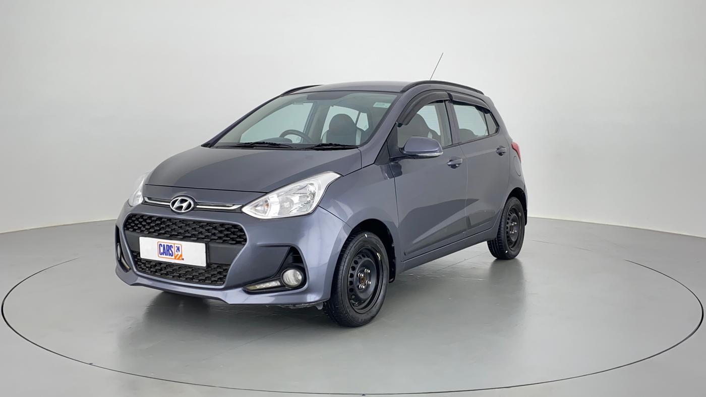 2017 Hyundai Grand i10 Sportz(O) 1.2 MT, Petrol, Manual, 38,870 km, Left Front Diagonal