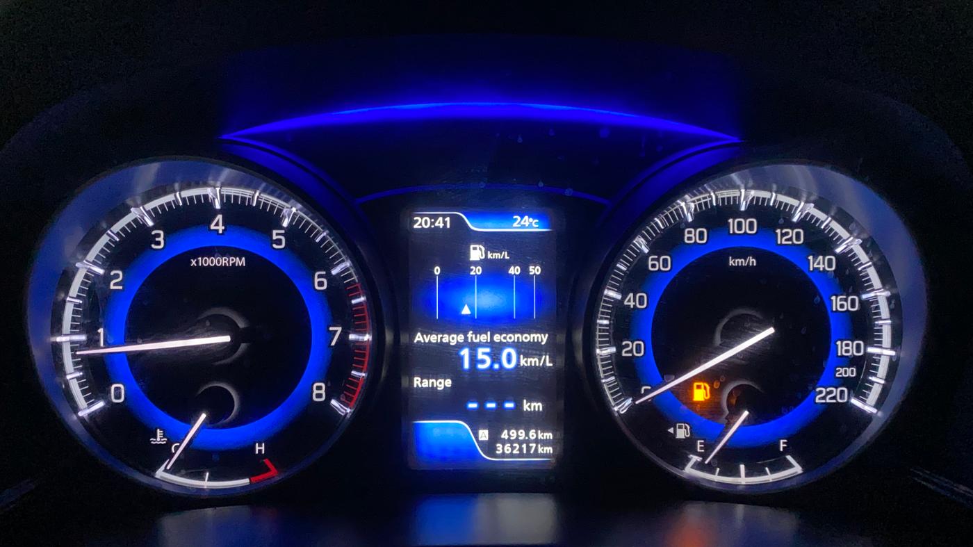 2021 Toyota Glanza G, Petrol, Manual, 36,173 km, Odometer Image