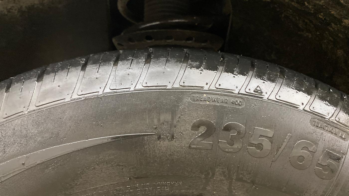 2022 Tata Harrier XZ PLUS 2.0L KAZIRANGA, Diesel, Manual, 53,094 km, Left Front Tyre Tread