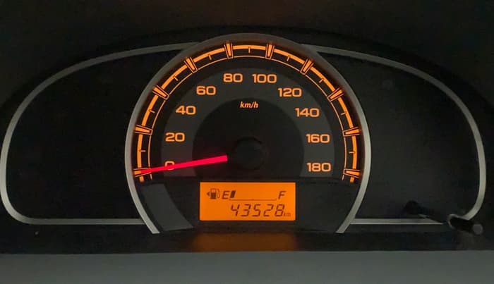 2012 Maruti Alto 800 LXI, Petrol, Manual, 43,528 km, Odometer Image