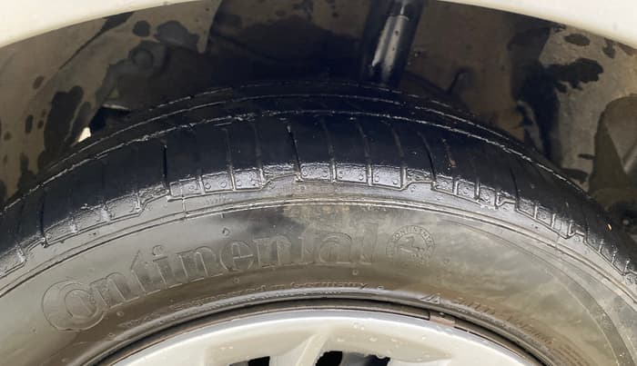 2015 Tata Zest XM 90PS DIESEL, Diesel, Manual, 1,05,410 km, Left Front Tyre Tread