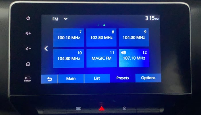 2022 Nissan MAGNITE XV PREMIUM TURBO CVT, Petrol, Automatic, 3,955 km, Infotainment System