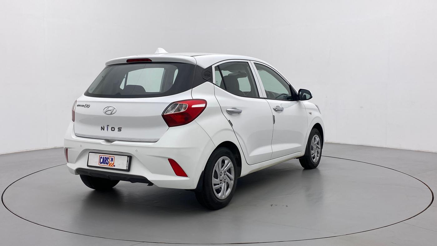 2020 Hyundai GRAND I10 NIOS MAGNA 1.2 MT, CNG, Manual, 98,057 km, Right Back Diagonal