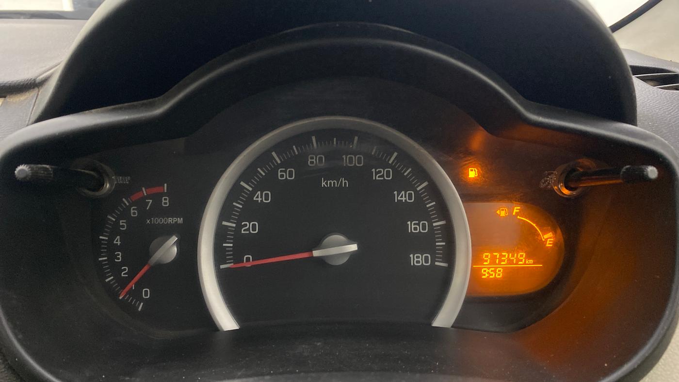 2017 Maruti Celerio ZXI, CNG, Manual, 97,337 km, Odometer Image