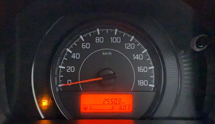 2020 Maruti New Wagon-R VXI 1.2, Petrol, Manual, 25,503 km, Odometer Image
