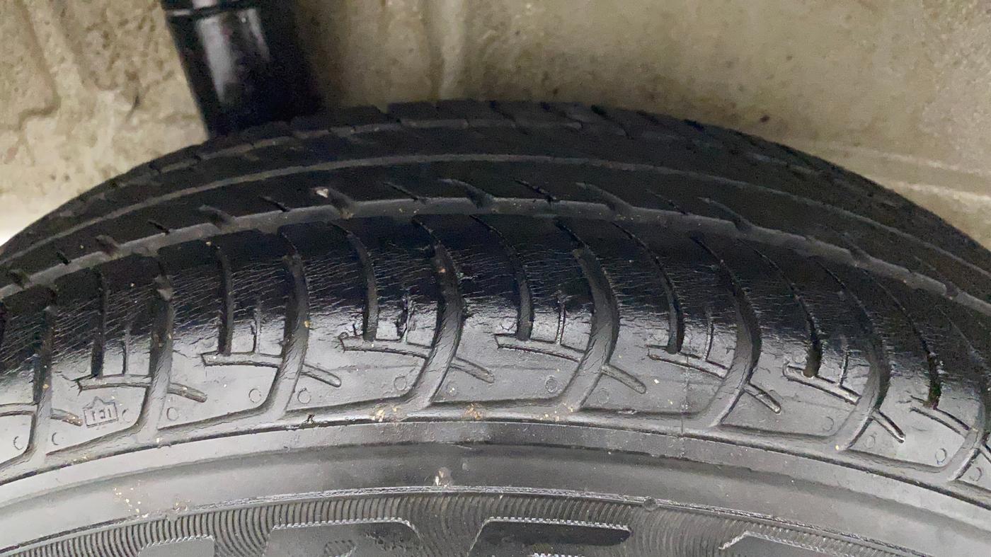 2020 Maruti New Wagon-R VXI 1.2, Petrol, Manual, 25,503 km, Right Rear Tyre Tread
