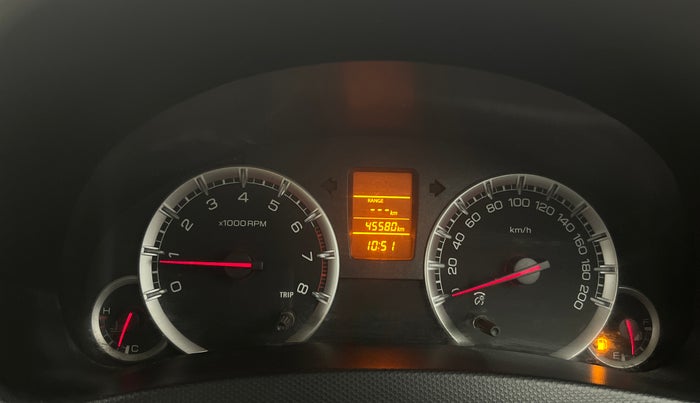 2015 Maruti Swift Dzire VXI, Petrol, Manual, 45,575 km, Odometer Image