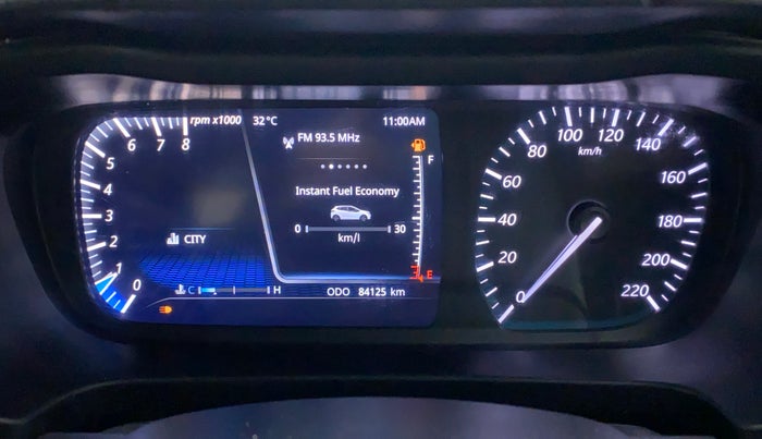 2020 Tata ALTROZ XZ (O) PETROL, Petrol, Manual, 84,633 km, Odometer Image