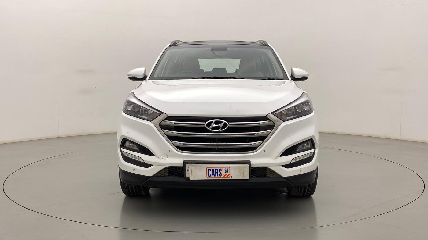 2019 Hyundai Tucson GLS 2WD AT PETROL, Petrol, Automatic, 1,00,239 km, Front