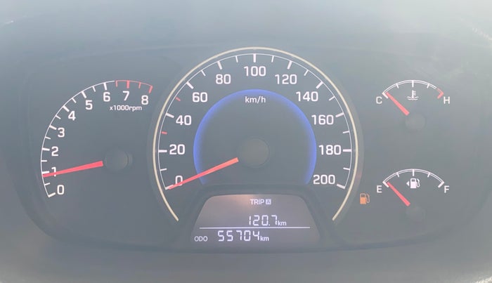 2014 Hyundai Grand i10 MAGNA 1.2 KAPPA VTVT, Petrol, Manual, 55,667 km, Odometer Image