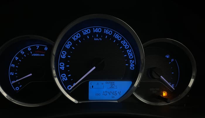 2014 Toyota Corolla Altis J PETROL, Petrol, Manual, 1,04,461 km, Odometer Image