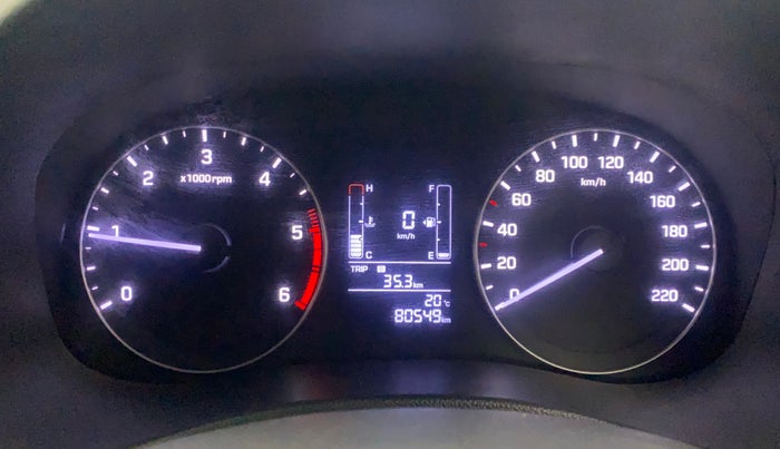 2018 Hyundai Creta SX PLUS 1.6 DIESEL SPECIAL EDITION, Diesel, Manual, 80,514 km, Odometer Image