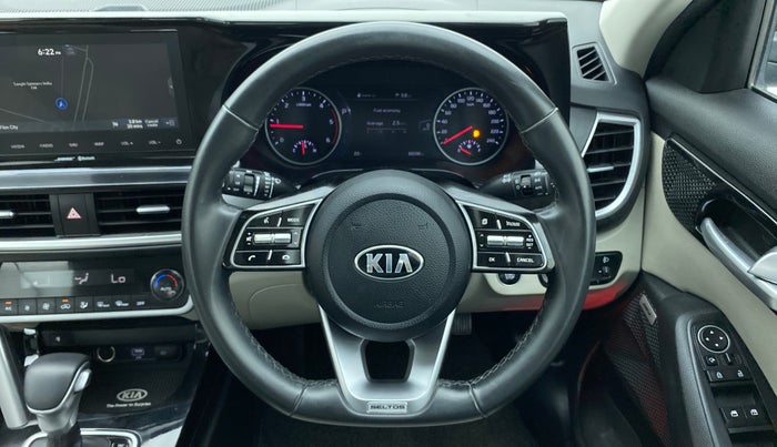 2021 KIA SELTOS HTX PLUS AT1.5 DIESEL, Diesel, Automatic, 66,096 km, Steering Wheel Close Up