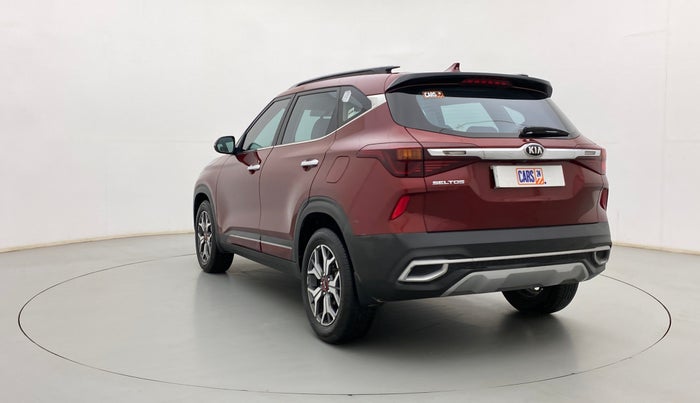 2021 KIA SELTOS HTX PLUS AT1.5 DIESEL, Diesel, Automatic, 66,096 km, Left Back Diagonal