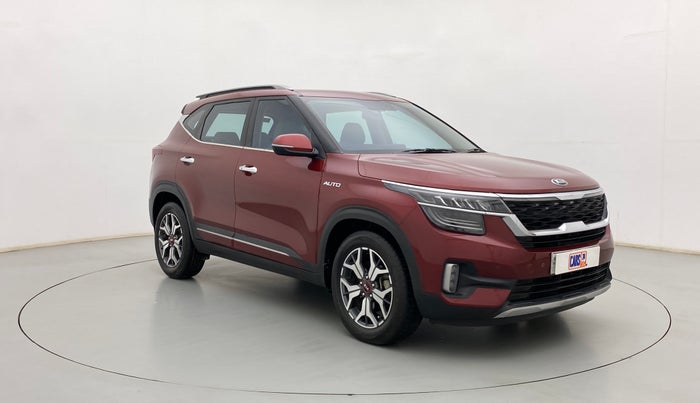 2021 KIA SELTOS HTX PLUS AT1.5 DIESEL, Diesel, Automatic, 66,096 km, Right Front Diagonal