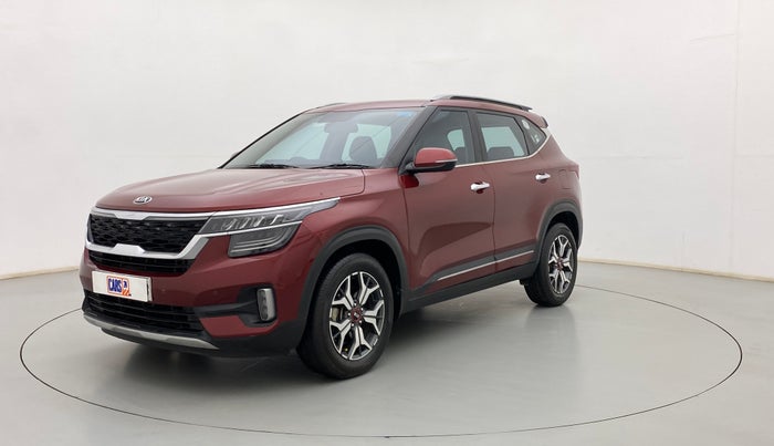 2021 KIA SELTOS HTX PLUS AT1.5 DIESEL, Diesel, Automatic, 66,096 km, Left Front Diagonal