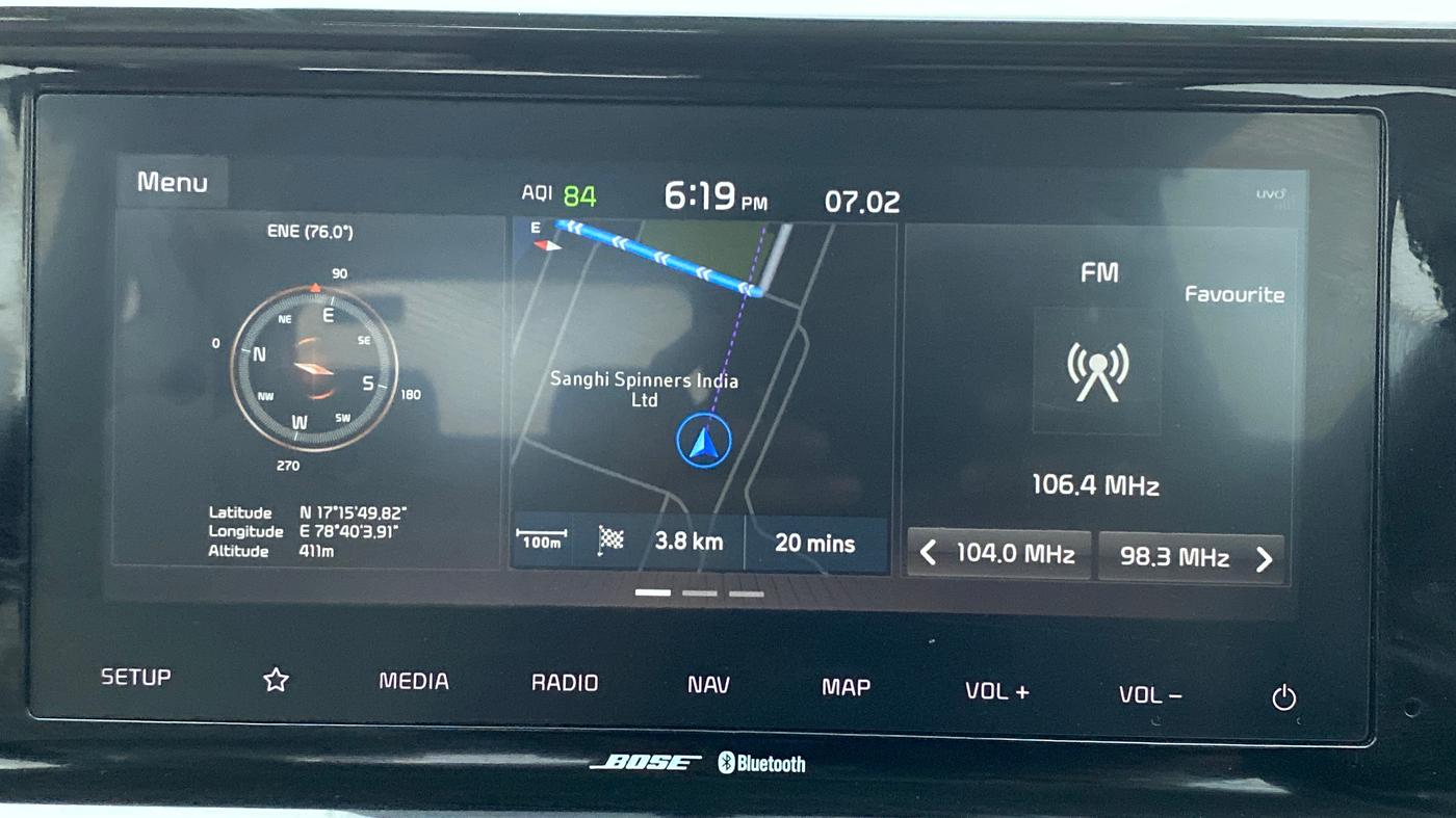 2021 KIA SELTOS HTX PLUS AT1.5 DIESEL, Diesel, Automatic, 66,096 km, Infotainment System
