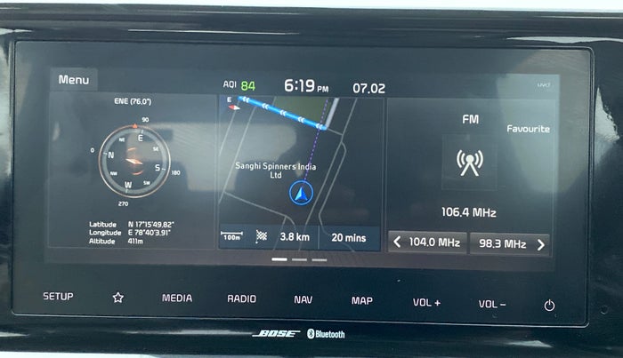 2021 KIA SELTOS HTX PLUS AT1.5 DIESEL, Diesel, Automatic, 66,096 km, Infotainment System