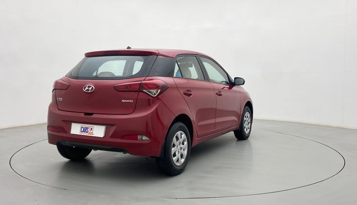 2017 Hyundai Elite i20 SPORTZ 1.2, Petrol, Manual, 66,561 km, Right Back Diagonal